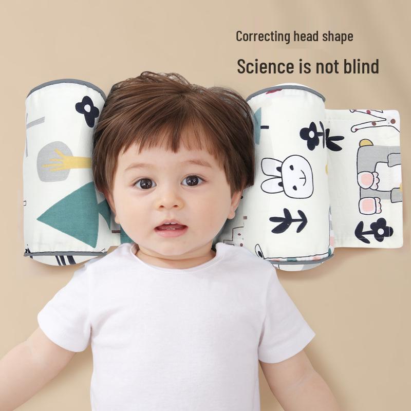 Xiaomi Toddler Anti-Flat Head Baby Pillow with Cassia Seeds, Shaping for Side Sleeping Newborns