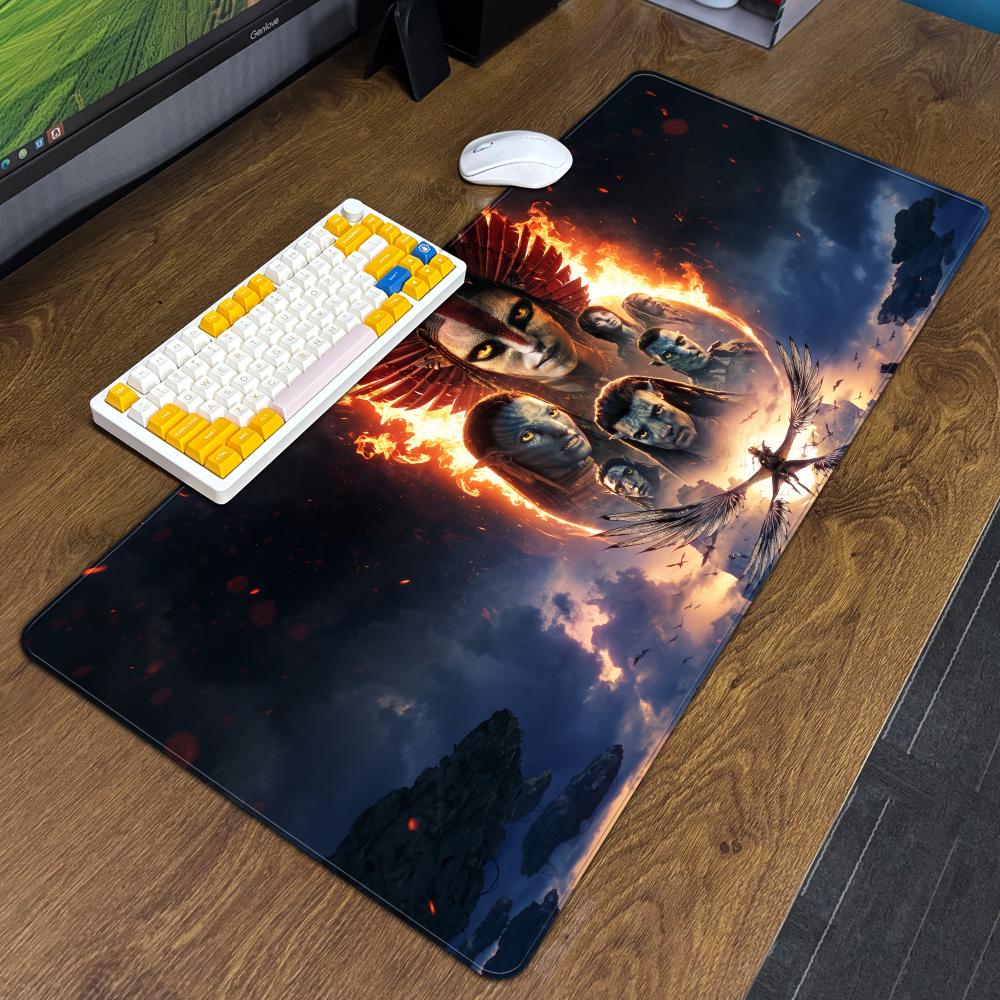 AAvatar Fire and Ash Mouse Pad XXL Computer Accessories Large Keyboard Laptop Table Pad The New Product Gamer Gaming