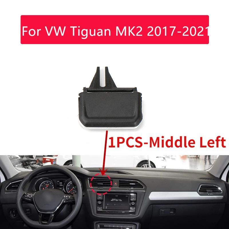 Car Front Rear AC Air Conditioning Vent Outlet Tab Adjust Clip Repair Kit For VW Tiguan MK2 Rline 2017 2018