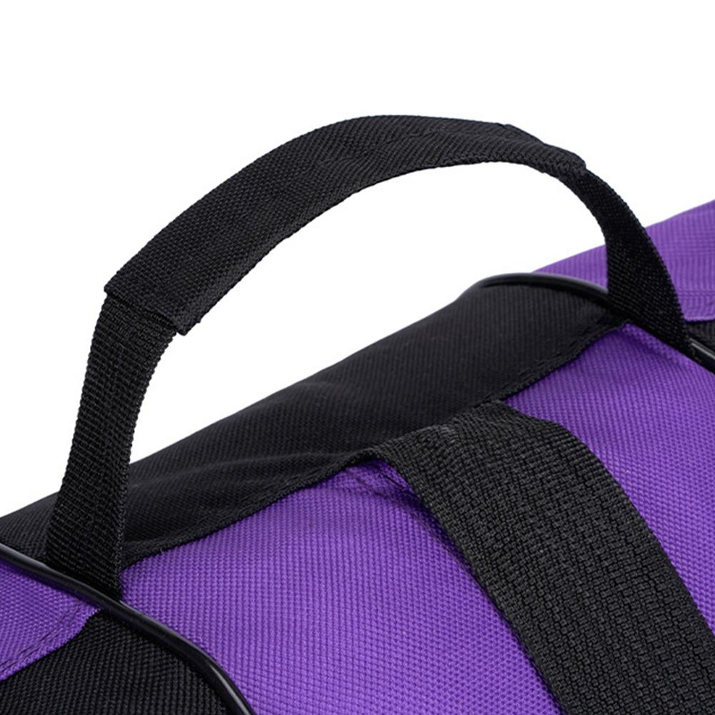 Roller Skate Bag Ice Skate Shoes Bag Oxford Cloth Ski Snow Boots Bag Multi-Compartments Ice-Skating Shoulder Bag for Ski Sports