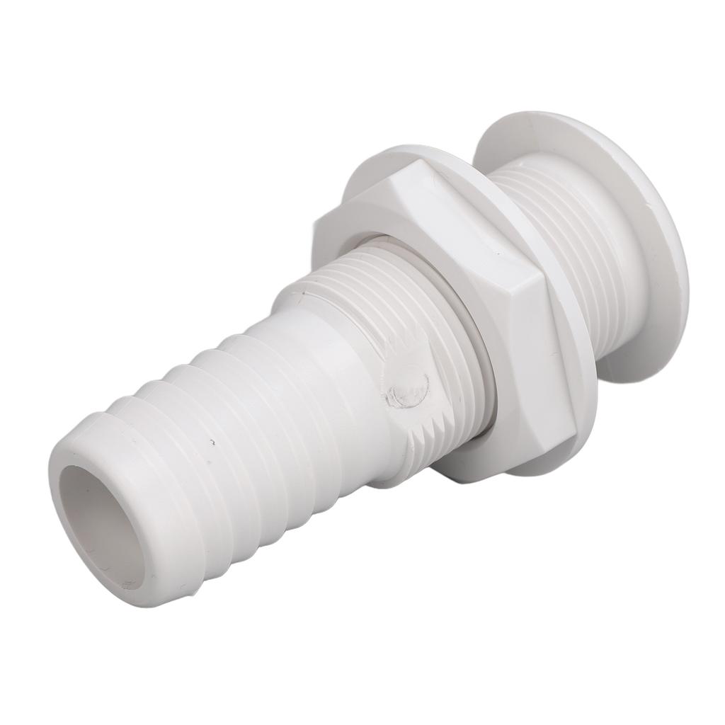 Boat Through Hull Connector 29mm Outlet Drainage Straight Drain Outlet Fittings Boat Plumbing Fittings