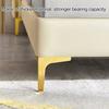 Metal Furniture Leg Strong Load-bearing Non-Slip Easy To Install Multipurpose Triangle Furniture Feet Sofa Couch DIY Replacement Leg