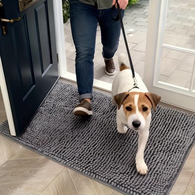 Шенейрон Длинношерстный Коврик для пола, Водонепроницаемый и нескользящий коврик для пола для коврика в прихожую ванной комнаты