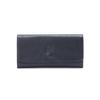 Long Long Genuine Navy [IL BISONTE] Wallet, Wallet, Leather, Leather, Cowhide, Women's, Men's, Unisex, Navy,