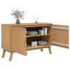 Sideboard OLDEN Brown 114 x 43 x 73.5 cm Solid Pine Wood