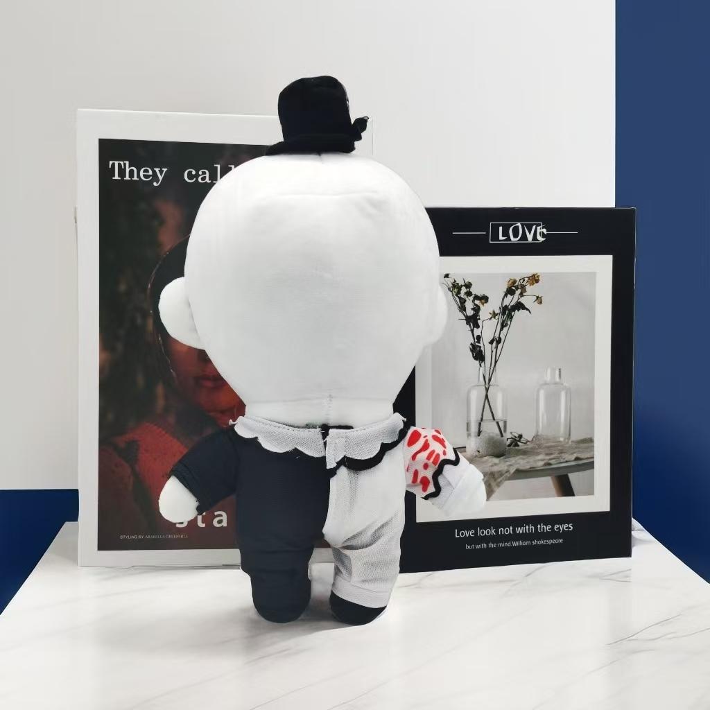 25cm TERRIFIER 3 Plush Clown Plush Toy Scary Stuffed Animal Plush Children Halloween Gifts Fans Collection Or Decorate The Room