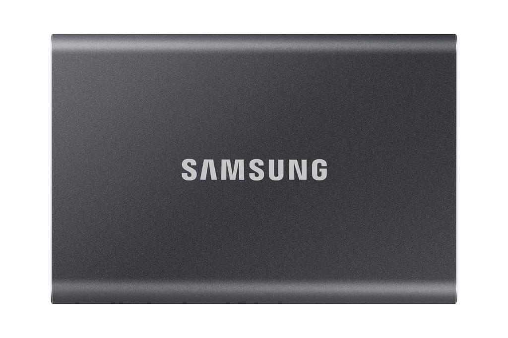 Samsung Portable Ssd T7 1000Gb Grey, Mu-Pc1T0T/Ww