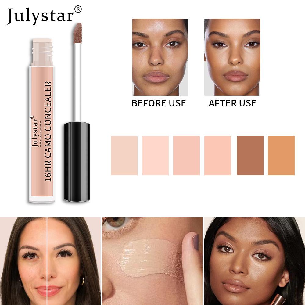 JULYSTAR Пудра для макияжа, тональный крем, консилер, длительный, без пудры, тональный крем, пудра, крем, красота