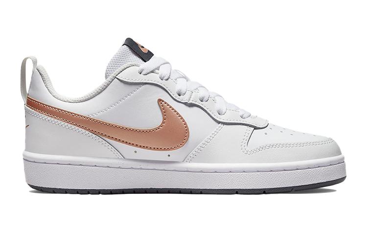 Nike Кроссовки Court Borough Low 2 GS 'White Metallic Red Bronze' BQ5448-116