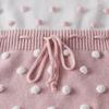 2024 Spring Handmade Wool Baby Jumpsuit - Knitted Wool Ball Romper for Infants