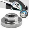 Hexagon Nut for 100 Type Angle Grinder Stainless Steel Hexagon Nut Pressure Plate Quick Change Locking Nut Angle Grinder Acces