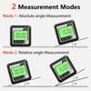 Digital Level Angle Gauge Mini Angle Finder Level Box Magnetic Base Back Light Bevel Gauges Inclinometer for Carpentry