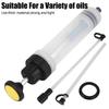 Large Syringe Oil Extractor and Injector for Car Engine Oil Brake Fluid Change Professional Suction Pump Tool Kit