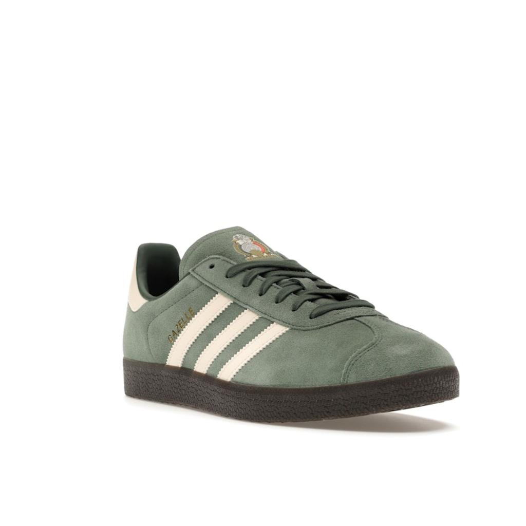 Adidas Коллекция ретро национальной сборной Gazelle - мужские кроссовки Mexico Green Green-Oxide Wonder-White ID3726