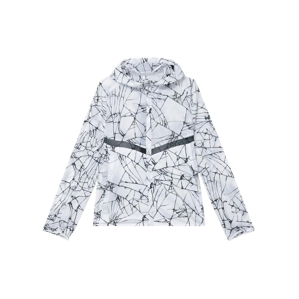 Nike Run Division Pinnacle Printed Running Hooded Jacket Men Jacket White DA1287-100