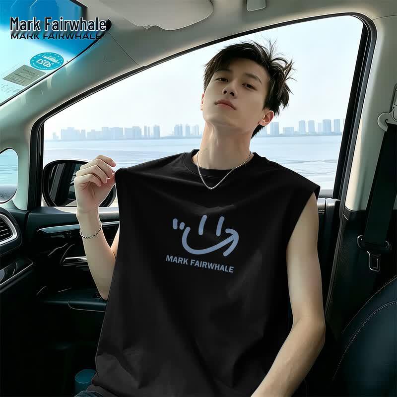 Mark Fairwhale Men's American Retro Cotton Vest