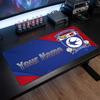 Cardiff City Custom Large Mouse Pad, Personalized Name Text Print, Football Logo Non‑Slip Desk Mat Gaming Gift