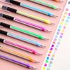 Highlighter Sparkling Sand Pen Gel Pen Color Neutral Pen Set Highlighting Painting Hand Ledger Hand Ledger Pen Color Pen