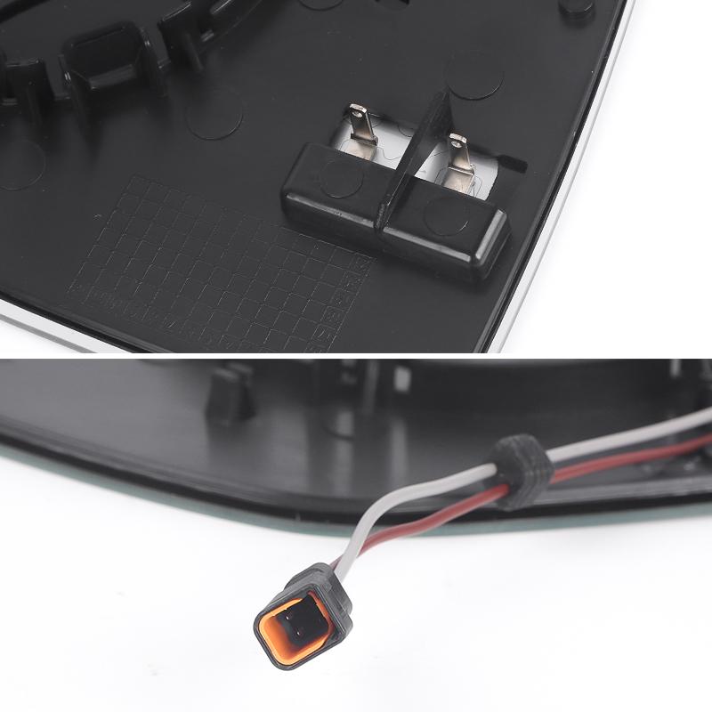Auto Side Mirror Glass Heated With Blind Spot For VW Teramont Atlas 2018 -2024 Door Wing Wide Angle Rearview Mirror Glass