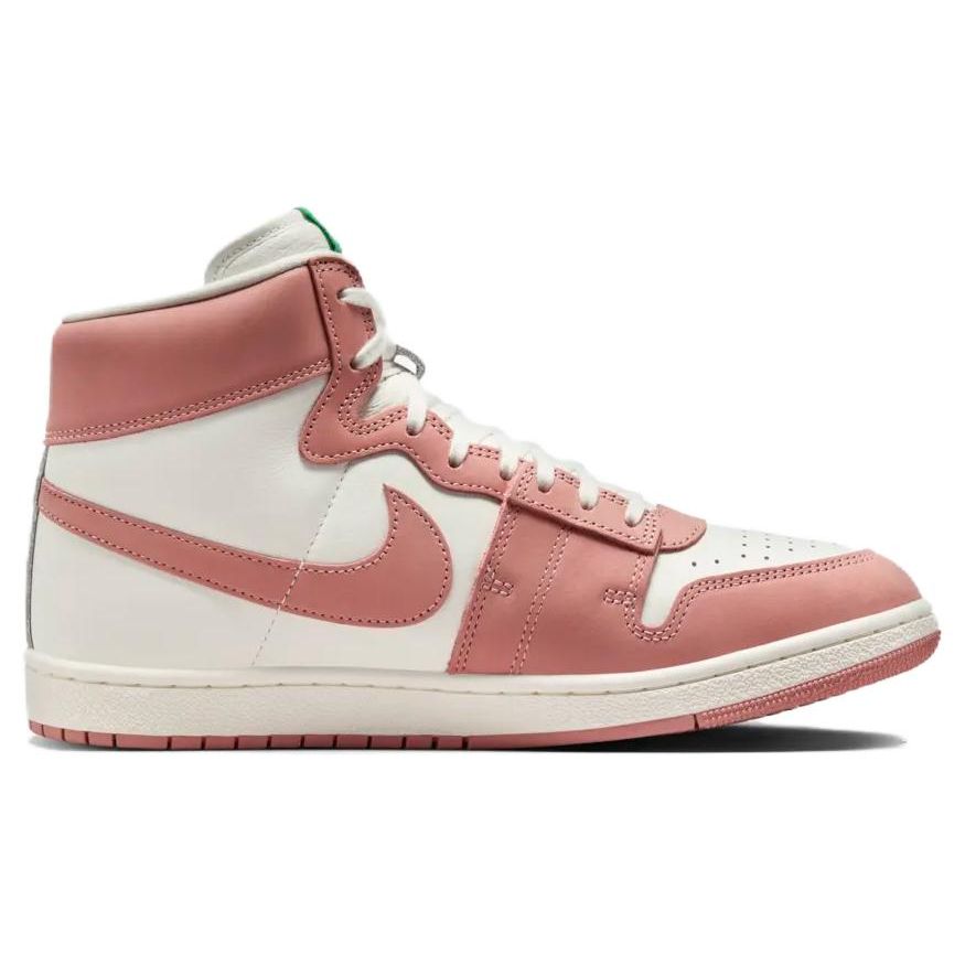 Кроссовки Air Jordan Air Ship PE SP Rust Pink Men Sneakers Sail Gamma-Green FQ2952-600