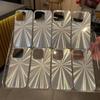 Для iPhone 16 15 Pro Max Роскошный Цветной Узор Мягкая Рамка Чехол для Телефона Для iPhone 11 12 13 14 Plus Блестящий Защитный Чехол для Объектива