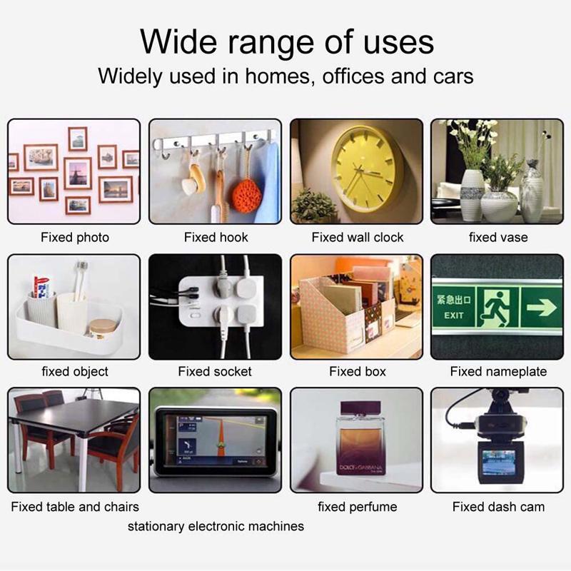 3/5/8/10/12/15/20/30/35 мм двухсторонняя клейкая лента акриловая прозрачная наклейка без следов для светодиодной ленты автомобиля фиксированный планшет фиксированный