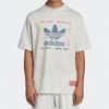 Adidas Мужская футболка Originals Bristol с логотипом в виде трилистника, белая DY3254