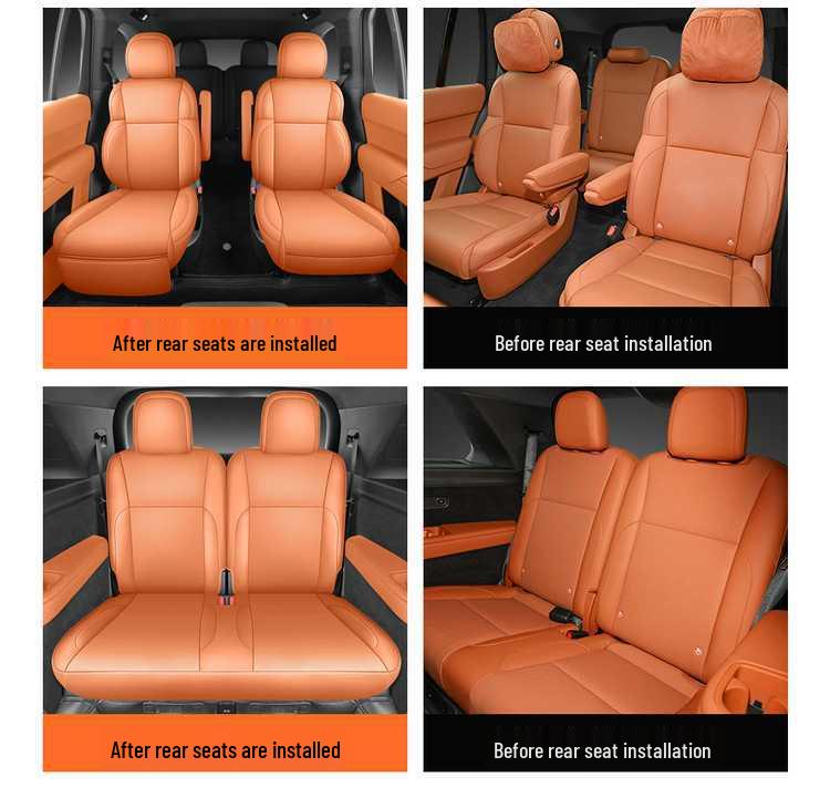 Li Auto L8 All-Season Full Coverage Car Seat Cover and Cushion Set