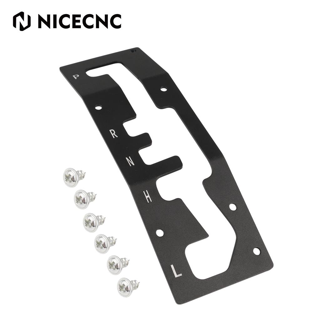 UTV X3 Shifter Gate Panel for Can Am Maverick X3 Max R 4x4 Turbo DPS 2017-2023 Aluminum For Maverick x3 Can Am 2021 reflectors