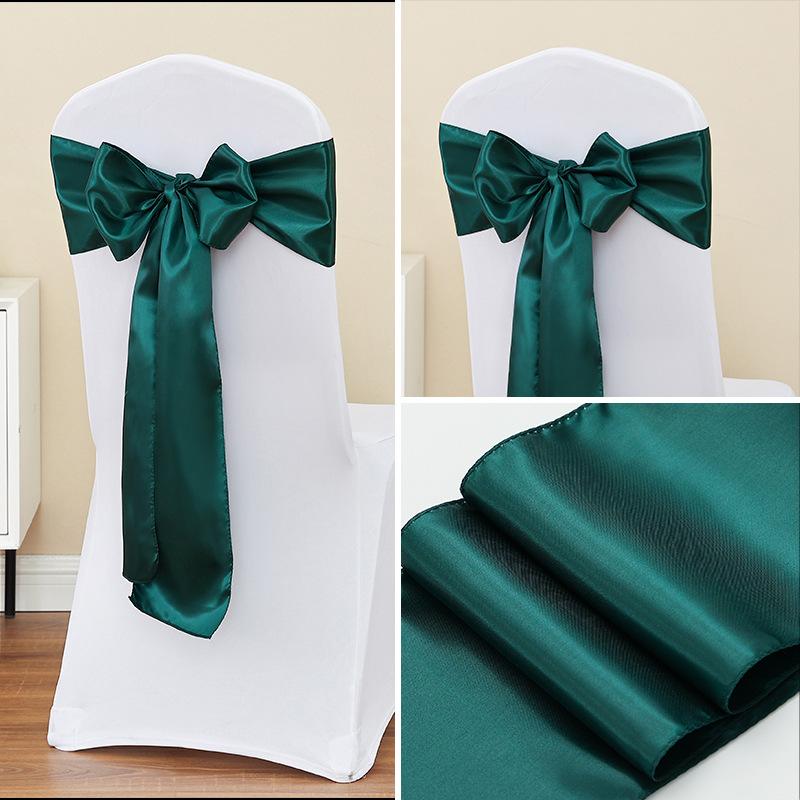 Шелковая лента, бабочка, украшения на спинку стула для мероприятий, свадеб, вечеринок, чехлы для стульев с акцентом в виде бабочки