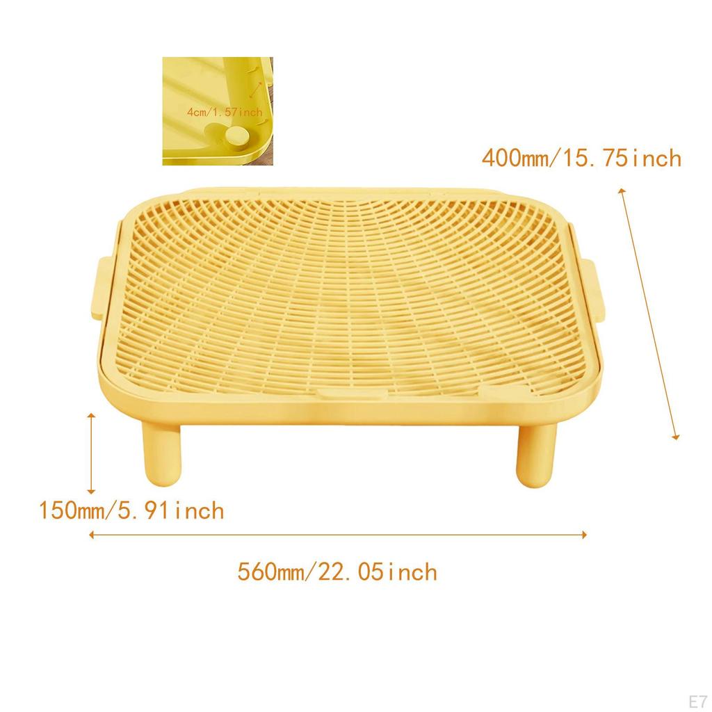 Cat Litter Ramp Step Decorative Multifunctional Trapping Mat Trapper for Terrace Bathroom