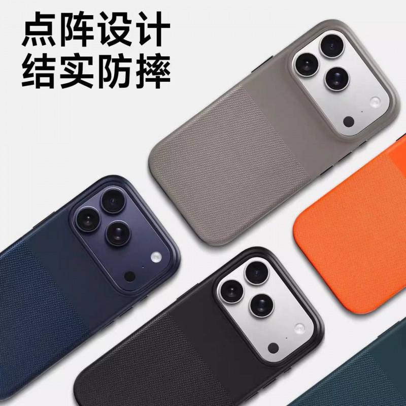 IPhone 18 Pro Max Case Matte Skin Feel Anti-Slip Dot Magnetic Shockproof Protective Cover 17 16 15