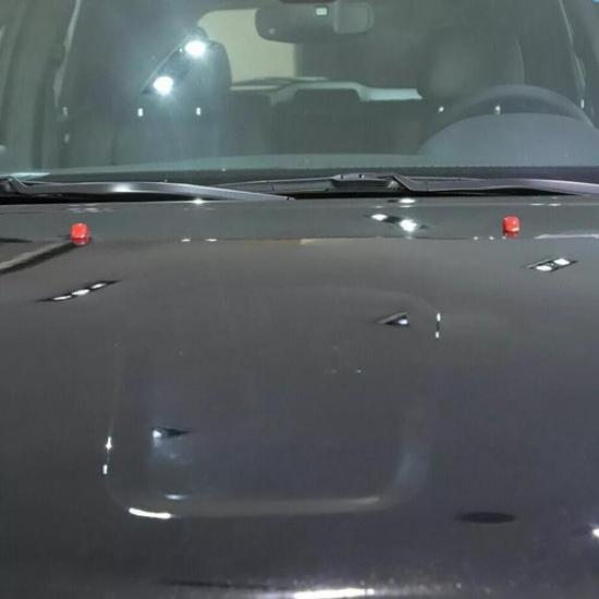 Подходит для 11- Chrysler 300/Dodge Durango ABS Красный Накладка на крышку форсунки стеклоомывателя