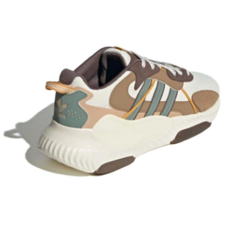 adidas Оригинальные низкие кеды Originals Hi-Tail с круглым носком на шнуровке, унисекс, коричнево-белые, ID1129
