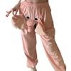 Spring and Autumn 3D Cute Elephant Loose Sleep Pants for Kids & Couples