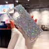 Luxury Shining Glitter Sequins Phone Case For Iphone 14 13 12 11 Pro Max 14 Plus 14pro Max Shockproof Wavy Bumper Silicone Cover