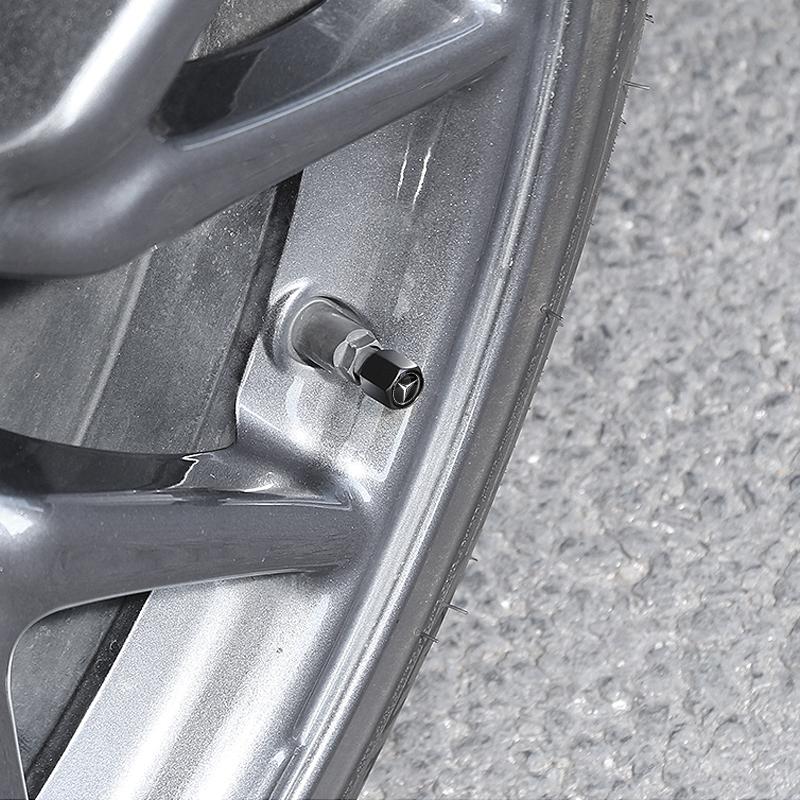 1 комплект колпачков для автомобильных шин, крышка штока колеса с брелоком-ключом-гаечным ключом для Mercedes Benz AMG W212 W211 W213 W203 W205 W204 A C E B R Class, автомобильные аксессуары