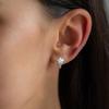 2026 Summer Minimalist Five-Pointed Star Zirconia Earrings: Unique Starry Sparkle Ear Cuff