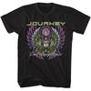 Взрослая футболка Journey DON039;T ПЕРЕСТАНЬ ВЕРИТЬ039; Официальная черная унисекс футболка Стива Перри LP Music