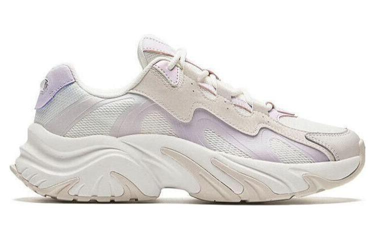 Women's Sneakers Anta Rabbit Shoes Slip Resistant Abrasion Resistant Low top Chunky Sneakers Women's White