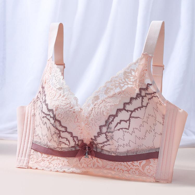 Underwear Women Breathable Top Support Sexy Lace Bra Push Up Bra