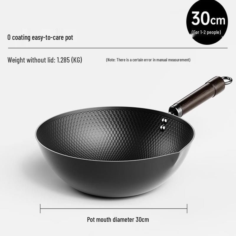 ZISIZ Extreme Iron Non-Stick Wok