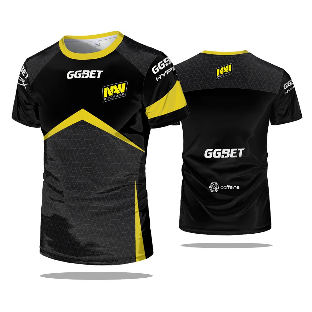 Киберспорт CS: GO Team Game Uniform Navi Team Training Suit Мужская футболка Дышащая толстовка Косплей Топы Детский праздничный подарок
