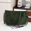 Tote Bag Large Capacity With Zipper Closure For Daily Use