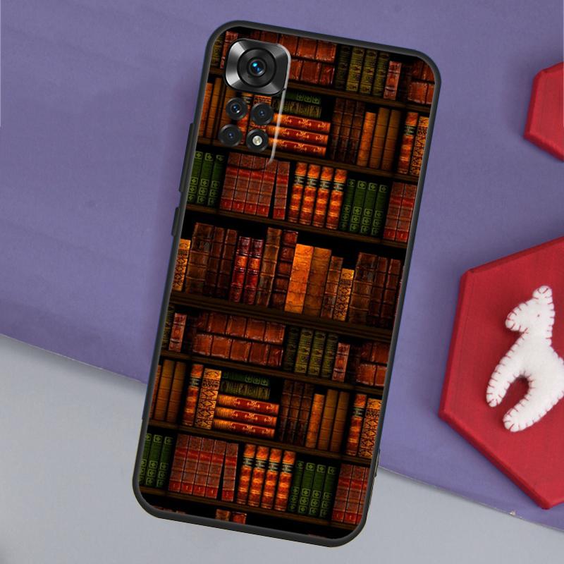 Library In Wonderland Funda For Xiaomi Redmi Note 14 13 12 11 Pro 9 10 9S 10S 11S 12S Redmi 14C 10C 12C 13C Case