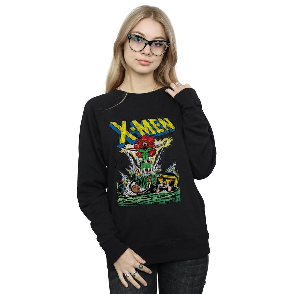 Marvel Womens/Ladies X-Men Enter The Phoenix Sweatshirt