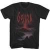 Gojira Volcano Мужская футболка Музыка Классическая группа Концерт Рок Футболка Новая Черная Унисекс Футболка
