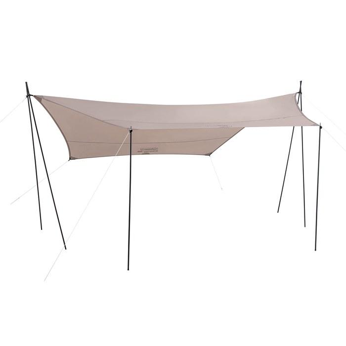 Палатка Coleman XP Hexa Tarp/MDX с перекрестными дугами — Легко устанавливаемый походный тент — Цвет: Greige