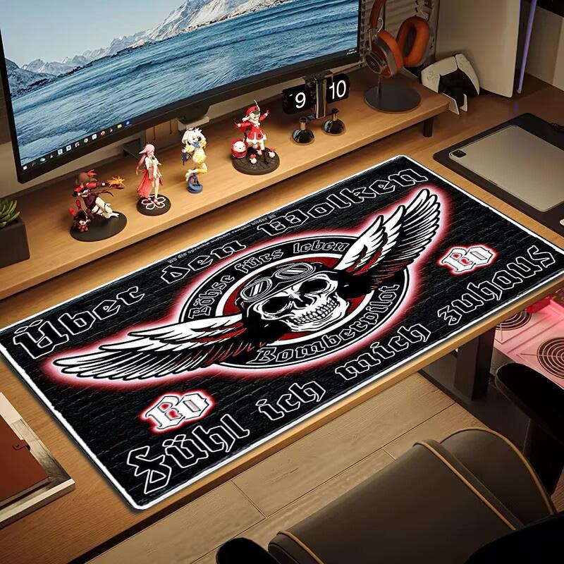 Böhse Onkelz Poster Color Mouse Pad Large Gaming Table Cushion Non-slip Laptop Tablet Big Mousepad XXL Mat Mini PC Playmat With Lock edge