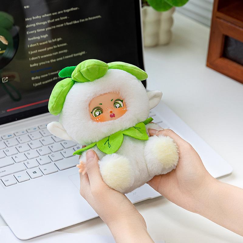 Цветочный Эльф Кукла Плюшевая Игрушка Милый Брелок Каваи Подсолнух Сумка Рюкзак Подвеска Детский Подарок